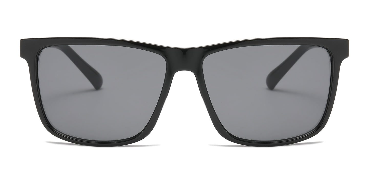 6820 - Square Sport Men Plastic Sunglasses