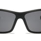 6823 - Plastic Wrap Around Men Sport Sunglasses