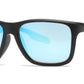 6832 - Color Mirror Lens Plastic Sport Sunglasses