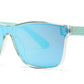 6838 - One piece Lens Fashion Plastic Sunglasses