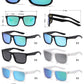 6850 - Classic Sport with Color Mirror Lens Plastic Sunglasses