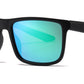 6850 - Classic Sport with Color Mirror Lens Plastic Sunglasses