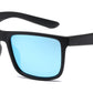 6850 - Classic Sport with Color Mirror Lens Plastic Sunglasses