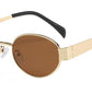 7025 - Round Metal Fashion Sunglasses