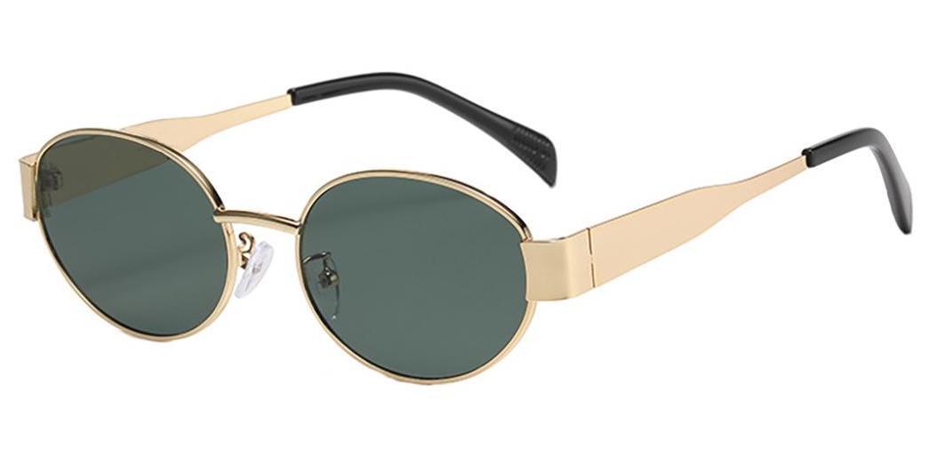 7025 - Round Metal Fashion Sunglasses