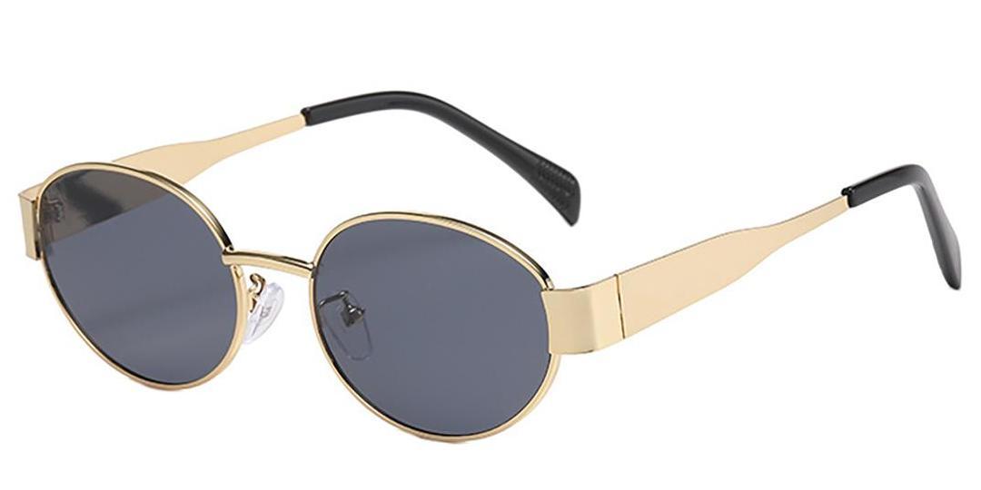 7025 - Round Metal Fashion Sunglasses