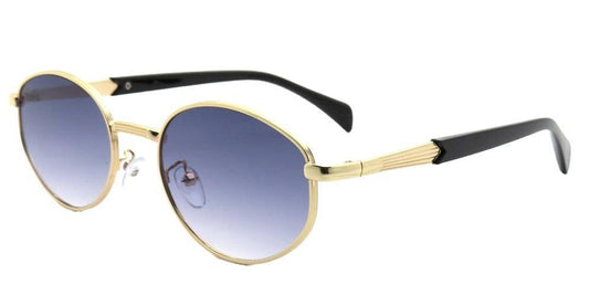 7030 -  Round Fashion Metal Sunglasses