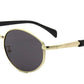 7030 -  Round Fashion Metal Sunglasses