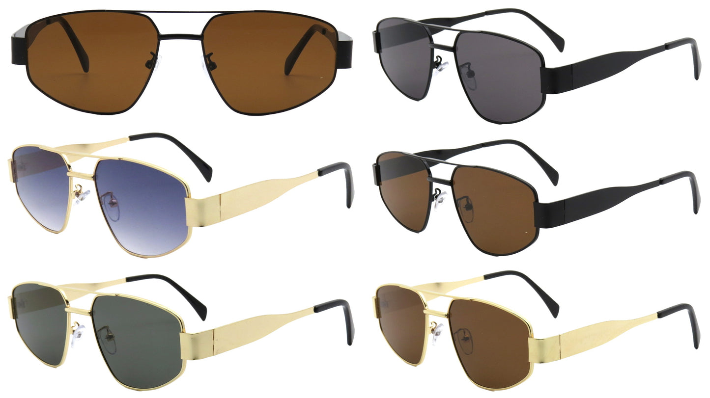 7032 - Fashion Metal Sunglasses