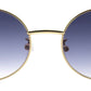 7033 - Round Metal Sunglasses