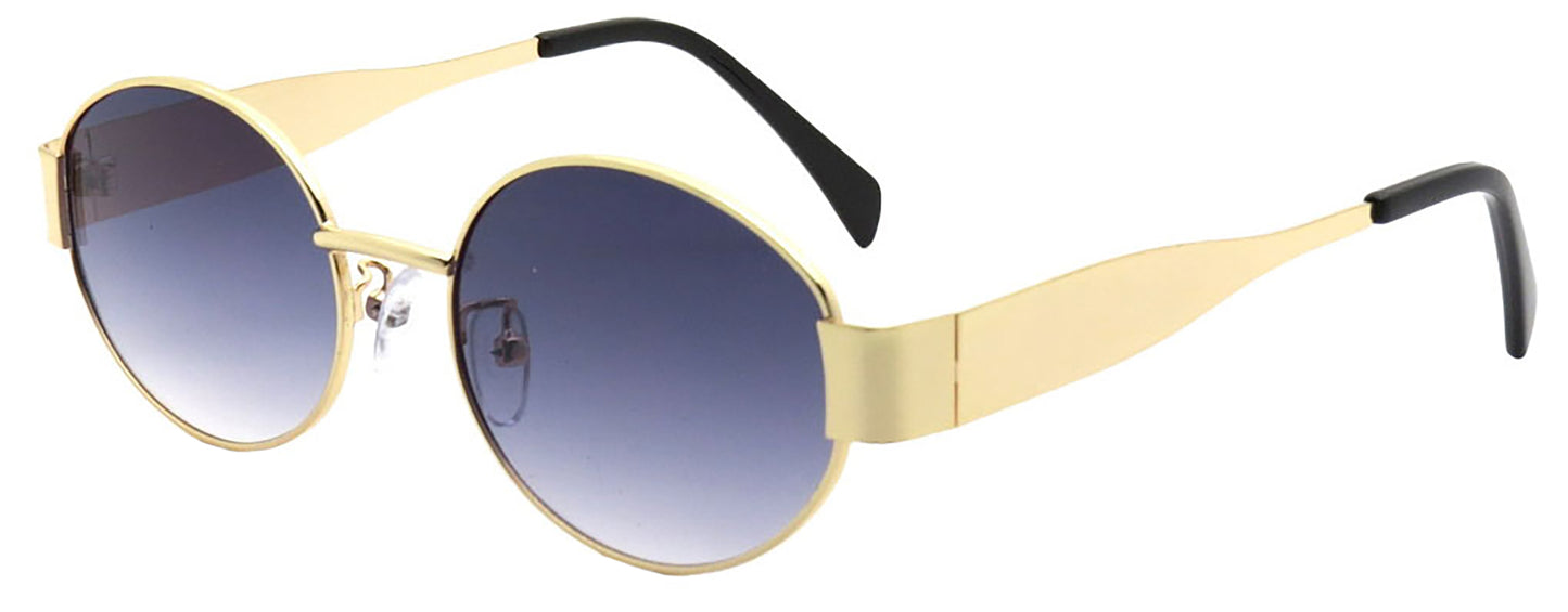 7033 - Round Metal Sunglasses