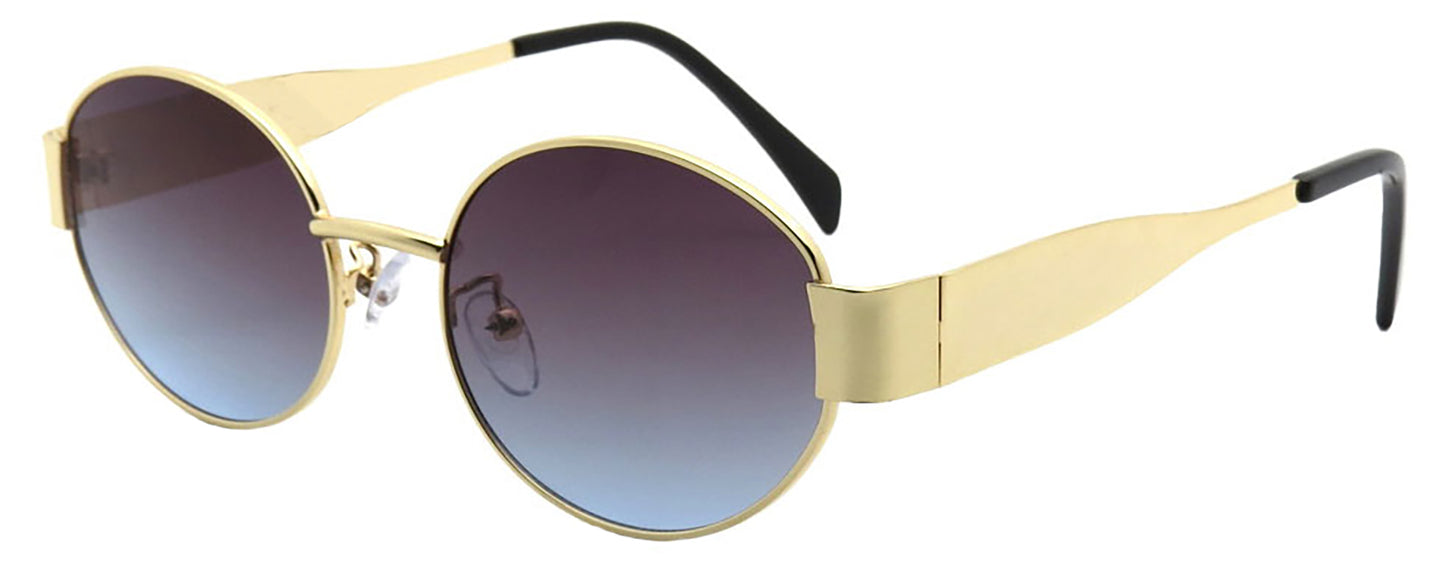 7033 - Round Metal Sunglasses