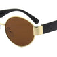 7034 - Round Fashion Metal Sunglasses