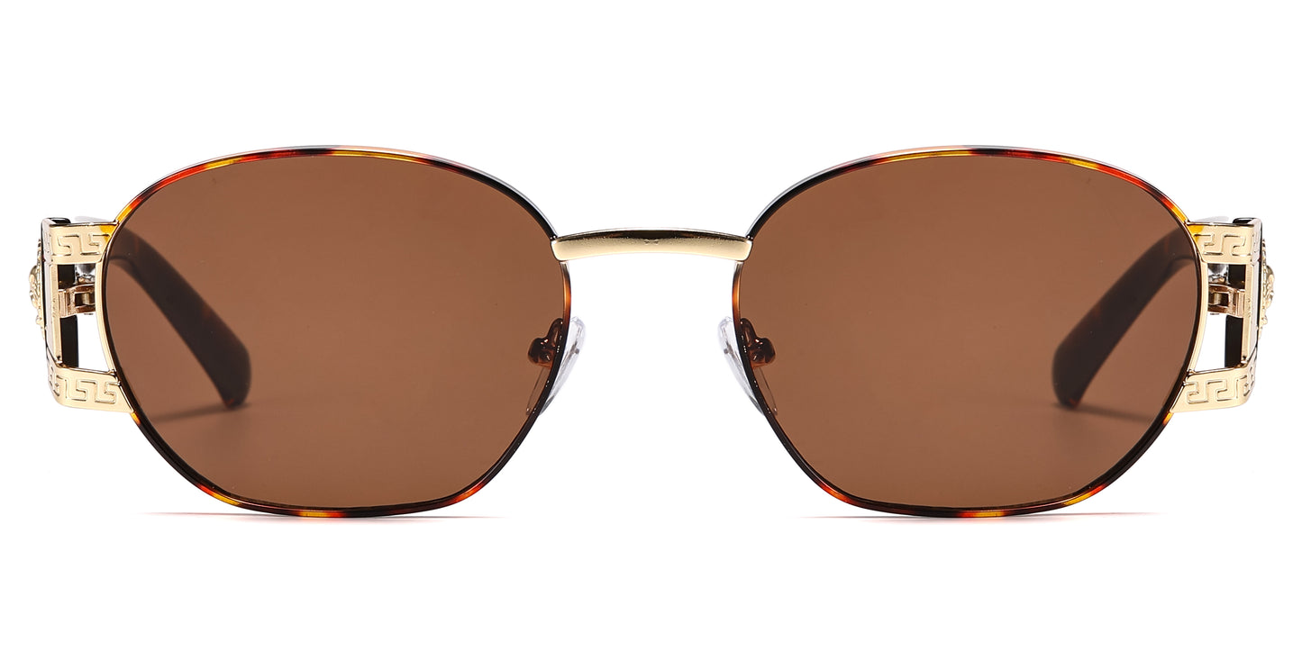 7035 - Round Metal Sunglasses