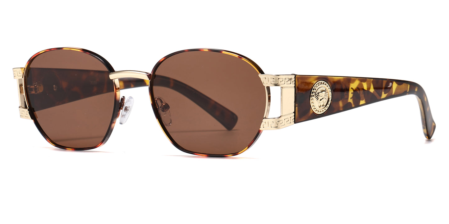 7035 - Round Metal Sunglasses