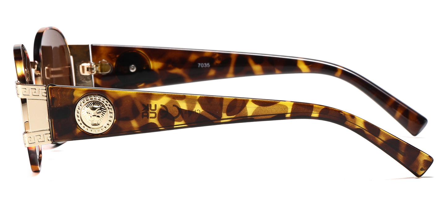 7035 - Round Metal Sunglasses