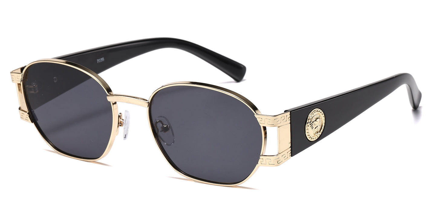 7035 - Round Metal Sunglasses