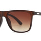 8024 Bamboo - Square Frame Bamboo Sunglasses