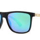 8024 Bamboo - Square Frame Bamboo Sunglasses