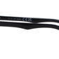 8037 - Aviator with Brow Bar Flat Lens Plastic Sunglasses