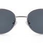8151 - Oval Fashion Metal Sunglasses