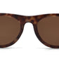 8155 - Geometric Cat Eye Plastic Sunglasses