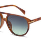 8157 - Modern Aviator Plastic Sunglasses
