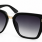 8787 - Plastic Sunglasses with Flat Lens