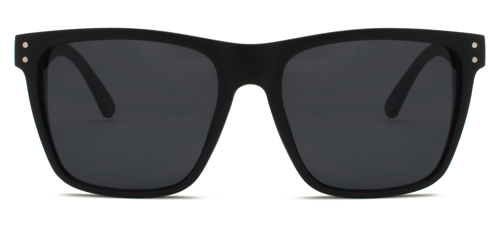 8930 RVC - Plastic Sunglasses with Color Mirror Lens