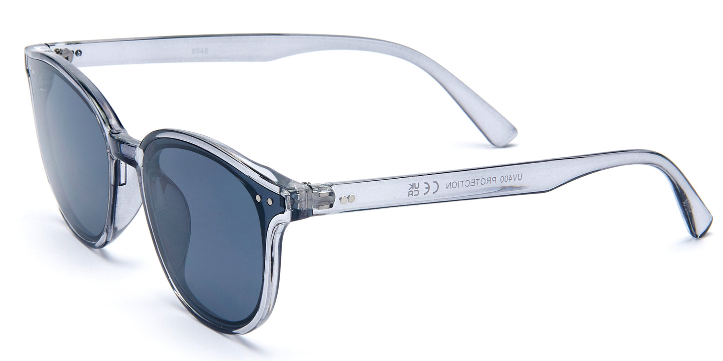 8948 - Fashion Plastic Round Sunglasses