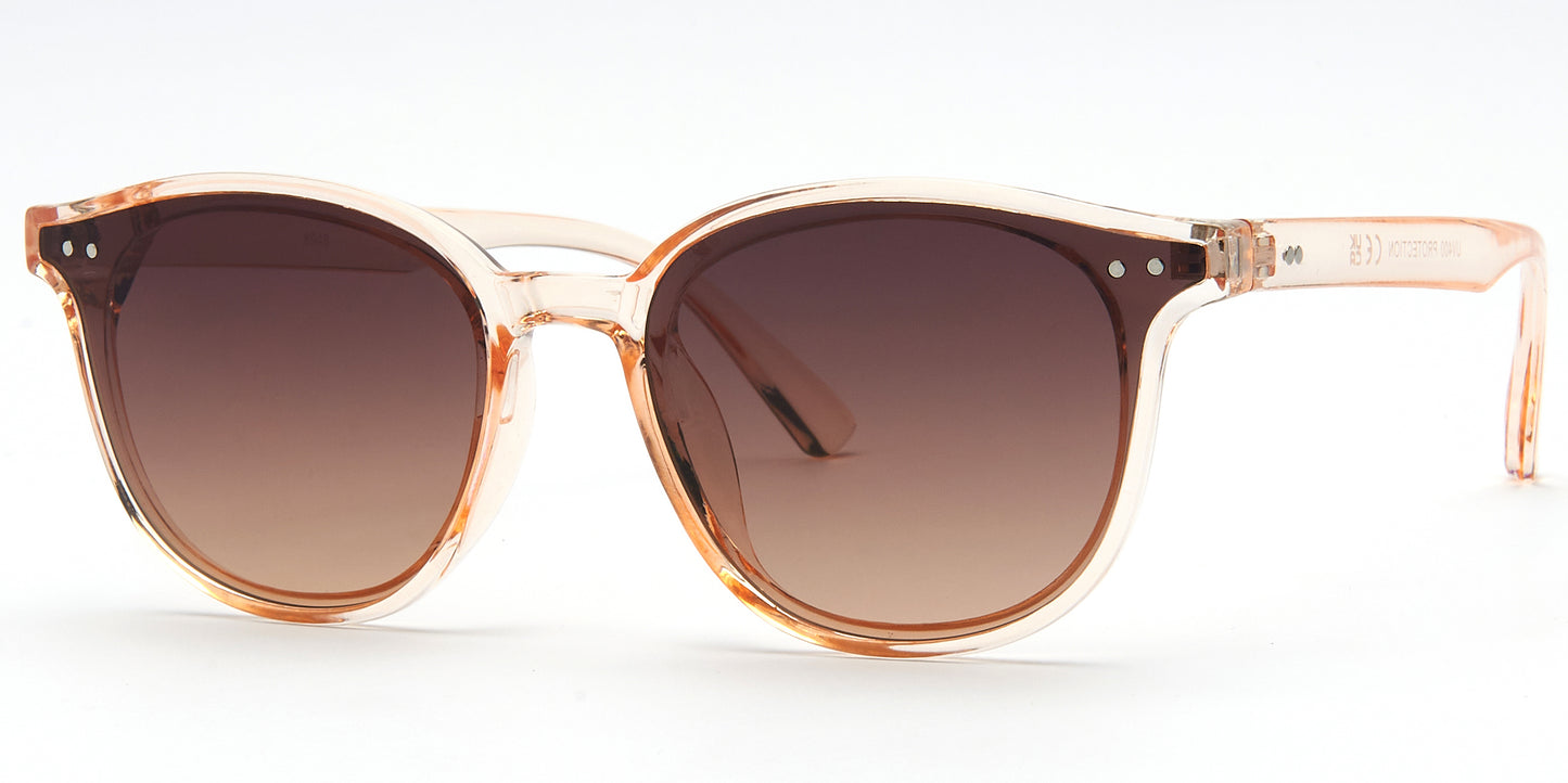 8948 - Fashion Plastic Round Sunglasses