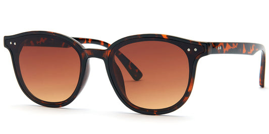 8948 - Fashion Plastic Round Sunglasses