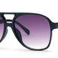 8957 - Plastic Flat Top Sunglasses