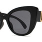 9010 - Fashion Plastic Cat Eye Sunglasses