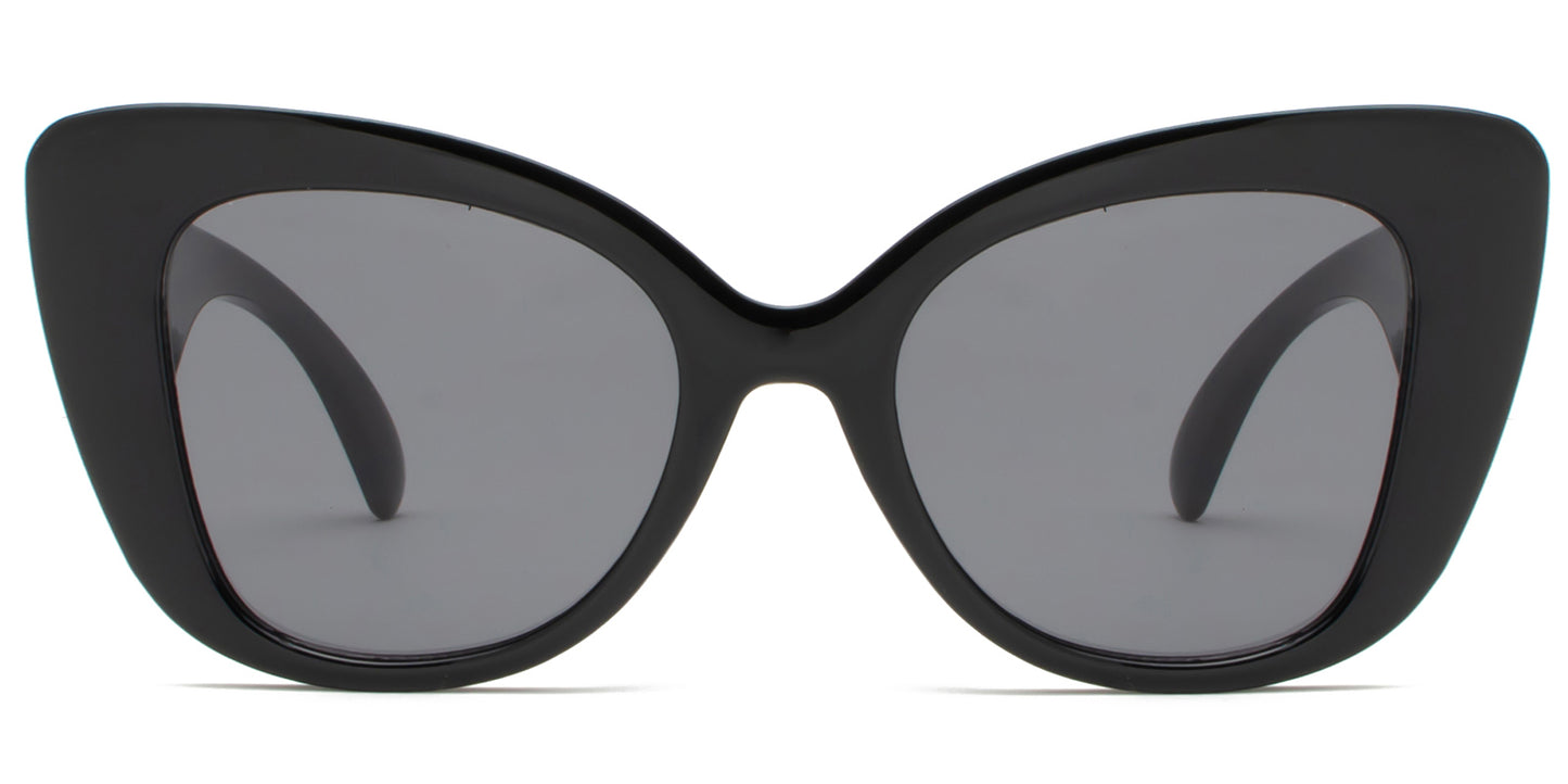 9010 - Fashion Plastic Cat Eye Sunglasses