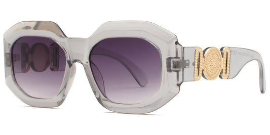 9018 -  Plastic Women Sunglasses