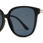9029 -  Round Cat Eye Fashion Plastic Sunglasses