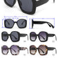 9038 - Square Butterfly Plastic Sunglasses