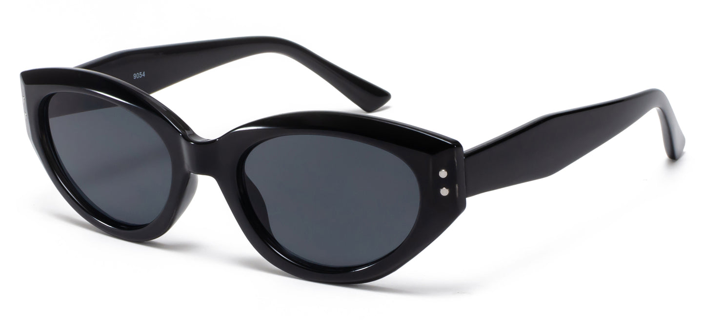 9054 - Fashion Cat Eye Women Plastic Sunglasses