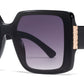 9062 - Square Fashion Plastic Women Sunglasses