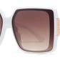 9062 - Square Fashion Plastic Women Sunglasses