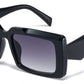 9078 - Rectangular Women Plastic Sunglasses