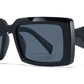 9078 - Rectangular Women Plastic Sunglasses