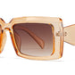 9078 - Rectangular Women Plastic Sunglasses