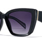 9079 - Cat Eye Women Fashion Plastic Sunglasses