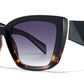 9079 - Cat Eye Women Fashion Plastic Sunglasses