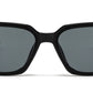 9095 - Rectangular Plastic Sunglasses