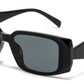9095 - Rectangular Plastic Sunglasses