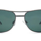 PL 3906 - Polarized Men Square Sport Metal Sunglasses