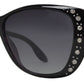 PL 7833 BX - Women's Cover Over 1.1 MM Polarized Sunglasses with Rhinestones